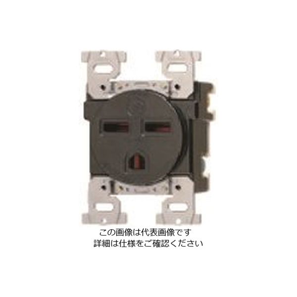 パナソニック Panasonic 接地2P30A埋込コンセント・B WF3630B 1セット(5個) 159-7278（直送品）