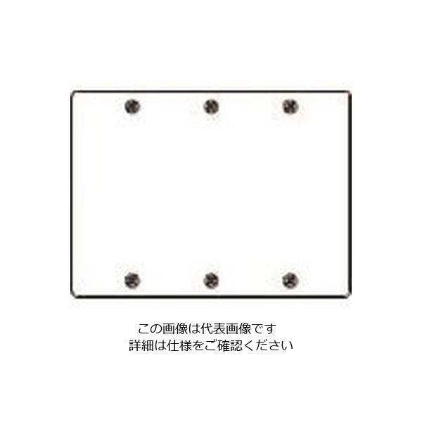 パナソニック Panasonic フルカラー新金属カバープレート3連 WN7593 1セット(5個) 158-1525（直送品）