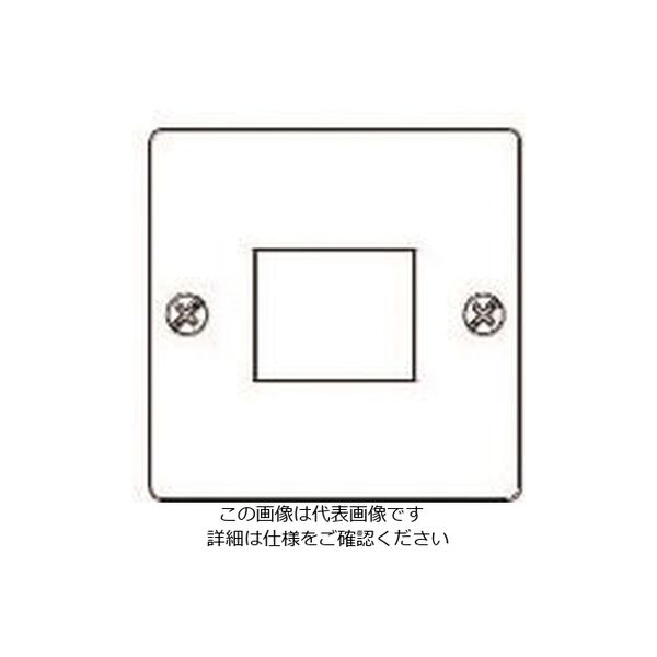 パナソニック Panasonic フルカラー新金属ミニプレート WN9501 1セット(10個) 158-9416（直送品）