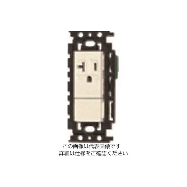 パナソニック Panasonic 15A・20A兼用絶縁接地コンセント WN19214 1セット(5個) 158-9409（直送品）