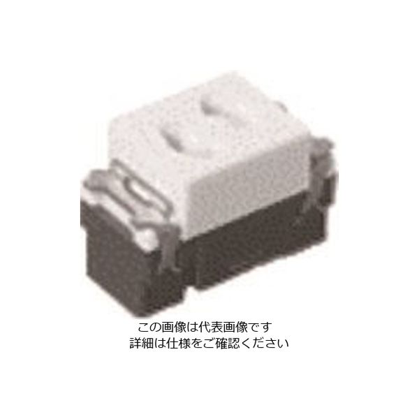 パナソニック Panasonic 抜け止めコンセント(グレー) WN1061H 1セット(10個) 158-3078（直送品）