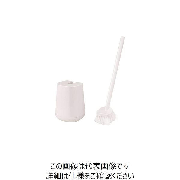 レック（LEC） レック COトイレブラシ（オープンケース付き）W B00155 1セット（4個） 216-2257（直送品）