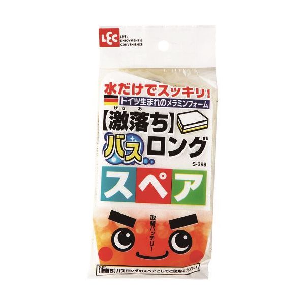 レック LEC 【激落ち】バスロングスペア S-398 1セット(12個) 215-5936（直送品）