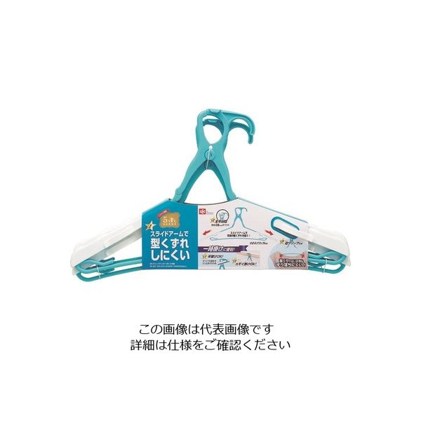 レック 5SグリップハンガーDX3本組 W-427 1セット(4個) 215-7547（直送品）