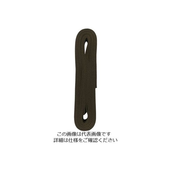 ユタカメイク ベルト 平ベルトアクリルカラー 巾25mm×4m オーク AD-110 1個 113-0710（直送品）