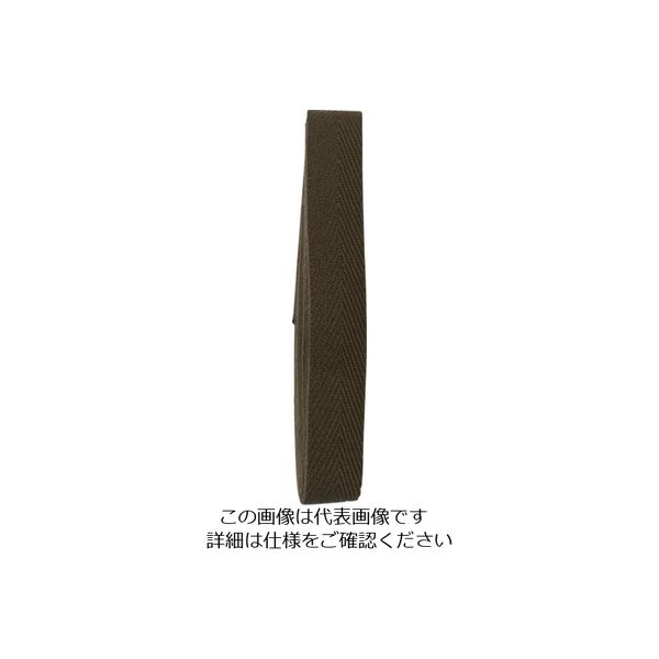 ユタカメイク ベルト 平ベルトアクリルカラー 巾20mm×2m オーク AA-10 1個 113-0772（直送品）