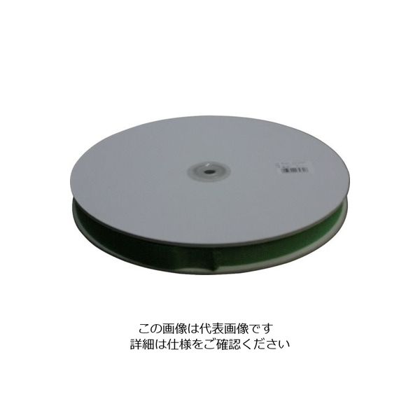 ユタカメイク ベルト 平ベルトアクリルカラー 20mm×1m グリーン AA-311 1セット(25m) 112-9142（直送品）