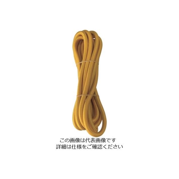 ユタカメイク ゴム カットゴムロープ 9φ×3m イエロー GT-15 1個 113-2372（直送品）