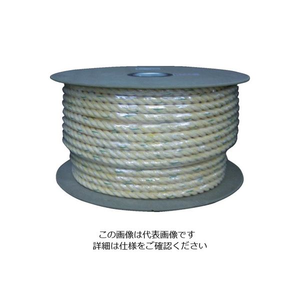 ユタカメイク ロープ KPロープドラム巻 16φ×1m KP-16 1セット(100m:1m×100m) 113-3866（直送品）