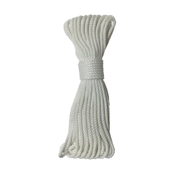 ユタカメイク ロープ ポリエステルロープ3ッ打 3mm×10m A-508 1本 113-0747（直送品）