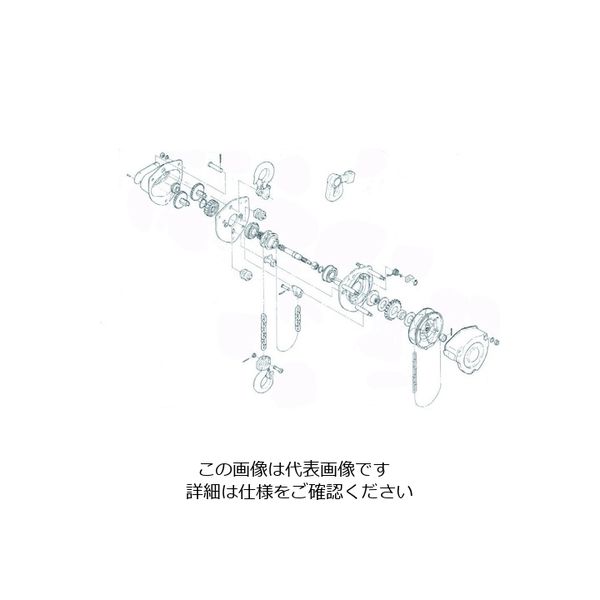 キトー CB025(M3B形)用部品 ブレーキバン C3BA025-91513 1個 208-5015（直送品）