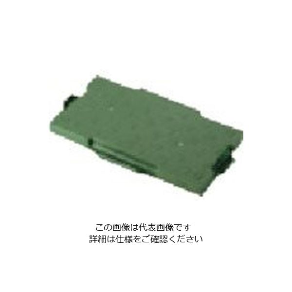 岐阜プラスチック工業 リス 簡易樹脂敷板 384979 グランドパネルハーフA緑 GP-HA 1個 868-6930（直送品）