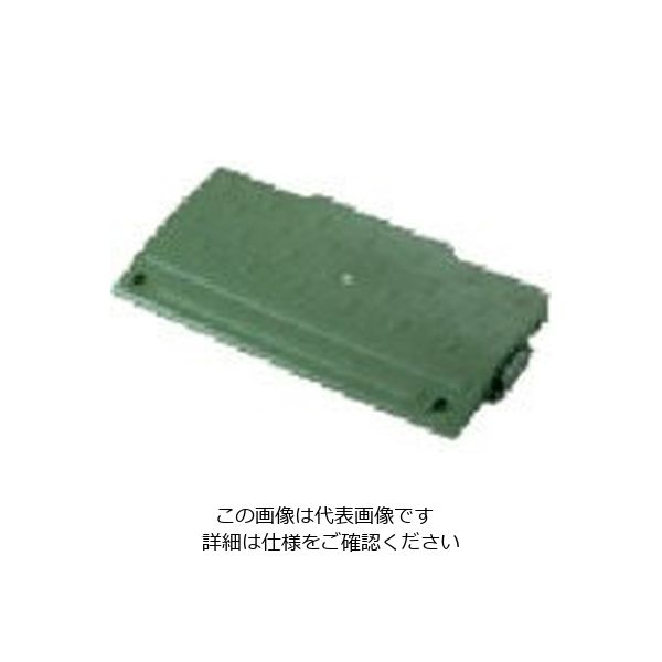 岐阜プラスチック工業 リス 簡易樹脂敷板 395647 グランドパネルスロープA緑 GP-SA 1個 868-6932（直送品）