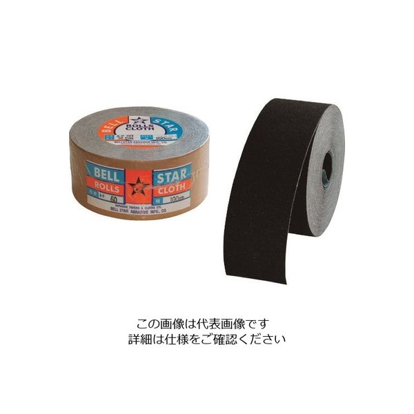 ベルスター研磨材工業 ベルスター 布ロールAGJーR 100mm巾 P600 BR100-600 1巻 814-6917（直送品）