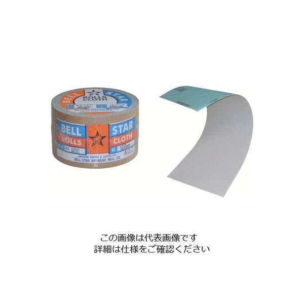 ベルスター研磨材工業 ベルスター 布ロールAGJーR 100mm巾 P1200 BR100-1200 1巻 814-6907（直送品）