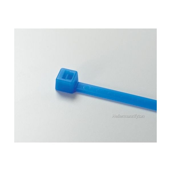 ヘラマンタイトン カラータイ 幅4.6×長さ202mm 屋内使用 (100本入) T50R-BLU 1袋(100本) 850-3939（直送品）