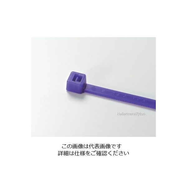 ヘラマンタイトン カラータイ 幅4.6×長さ202mm 屋内使用 (100本入) T50R-VLT 1袋(100本) 850-3946（直送品）