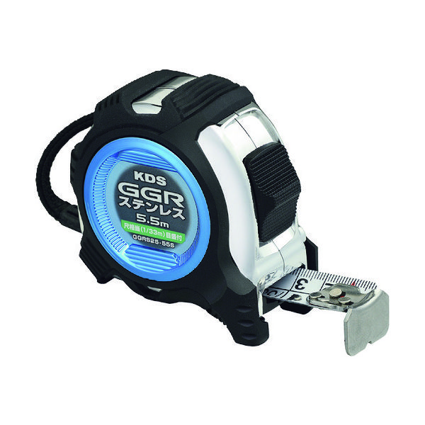 ムラテックKDS KDS コンベックス GGRステン 25巾 5.5mまさめ 厚爪 GGRS25-55S 1個 195-3237（直送品）