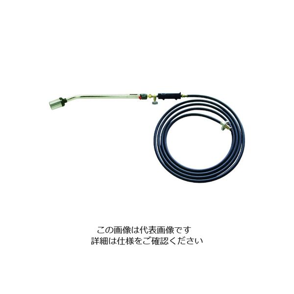 榮製機 サカエ富士 プロパンバーナーセット 圧電点火装置付 火口径Φ60mmホース5m A-7-5M 1セット 816-2399（直送品）