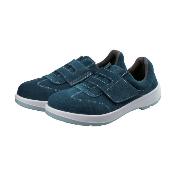 シモン 安全靴 短靴 マジックテープ ウレタン2層底 AW18BV 22.5cm AW18BV-22.5 1足 127-0600（直送品）