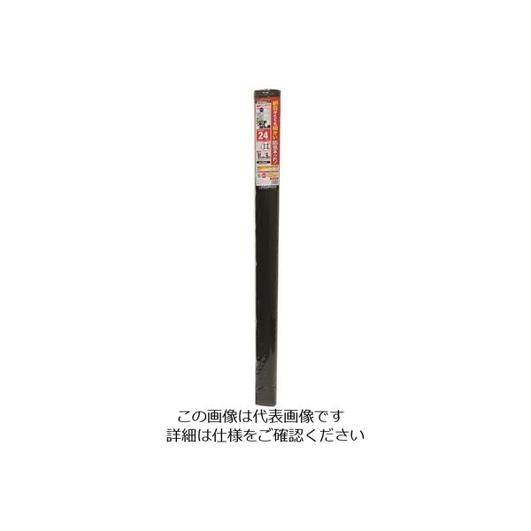 イノベックス Dio クラウンネット 24メッシュ ブラック 91cm×6m 120364 1セット(25本) 126-9672（直送品）