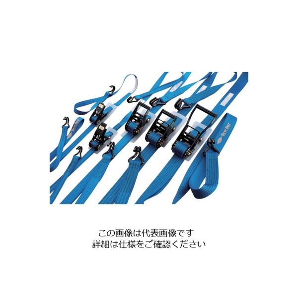 トーヨーセーフティ トーヨーセフティ 両端フック金具付き 50mm幅 固定側1m×調節側5m NO.5040H-5.0M 1本（直送品）