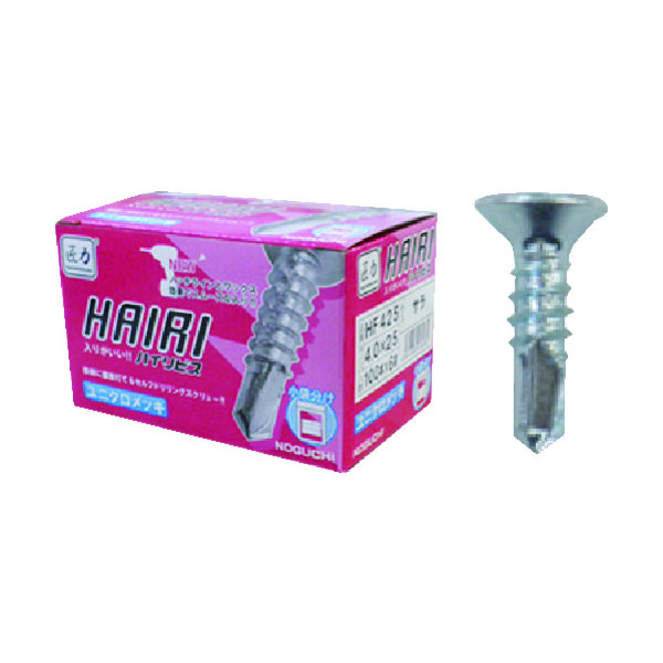 Joiner F 【売切廃番】 匠力 HAIRI ユニクロ サラ 4.0×50mm 50本×3袋 HF450 1箱(150本)（直送品）