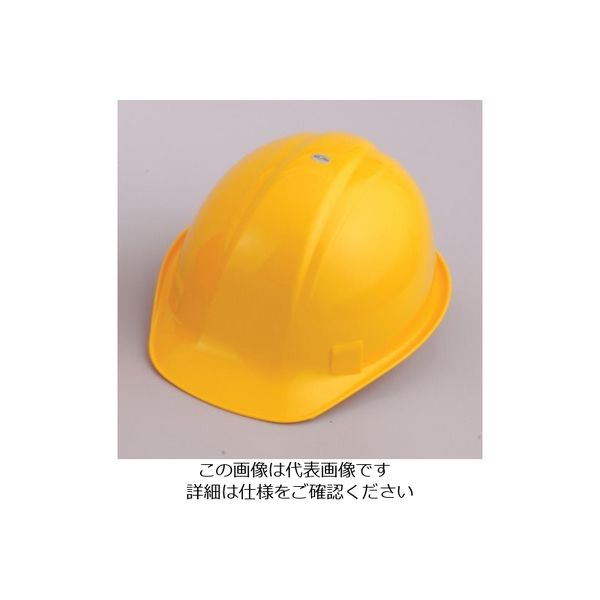 トーヨーセーフティ トーヨーセフティ ヘルメット うす黄 NO.170ー5 1個 857-6010（直送品）
