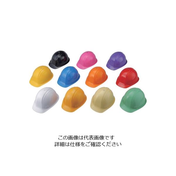 東洋物産工業 トーヨーセフティ ヘルメット うす黄 NO.170ーOTー