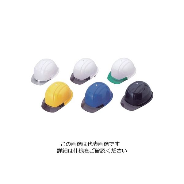 トーヨーセーフティ トーヨーセフティ ひさし透明ヘルメット ロイヤルブルー NO.370F-OT-G-RB 1個 118-1519（直送品）