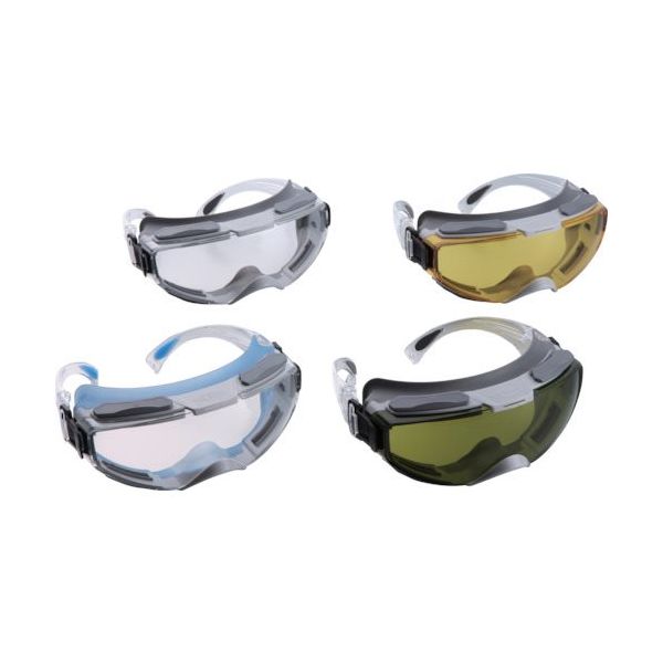 東洋物産工業 トーヨーセーフティ ハイパーグラス グリーン(スペクタクル型) NO.1395-2G 1個 117-9933（直送品）