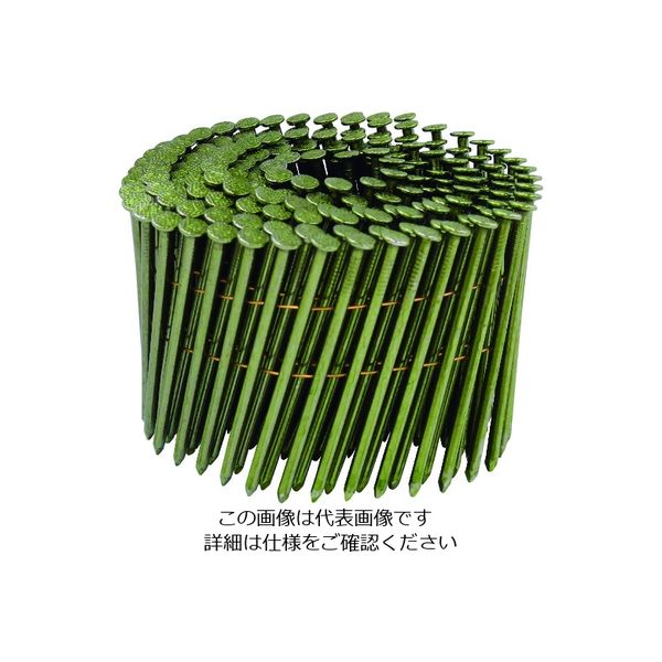 ダイドーハント DAIDОHANT ワイヤー連結カラーN釘 DFC34ー75N キミドリ 00024242 1ケース(2000本)（直送品）