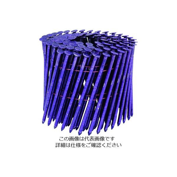 ダイドーハント DAIDОHANT ワイヤー連結カラーN釘 DFC38ー90N ムラサキ 00024244 1ケース(1200本)（直送品）