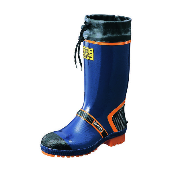 福山ゴム工業 福山ゴム ジョルディック セフティー DX ネイビー 32.0 SCDX32.0 1足 202-9338（直送品）