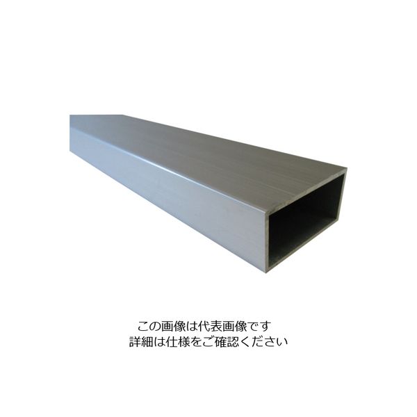 アルインコ アルミ角パイプ 40X20X2.0 シルバー艶消し 1m FB259S1 1本 849-4638（直送品）