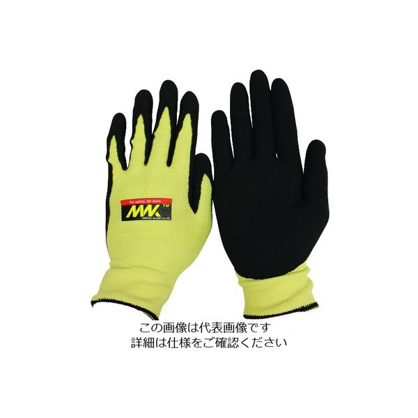 おたふく手袋 おたふく 耐切創手袋 13G 天然ゴム背抜き