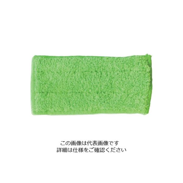 アズマ工業 azuma ゴシゴシ拭ける両面モップミニ用スペア グリーン 402285000 1枚 828-3679（直送品）