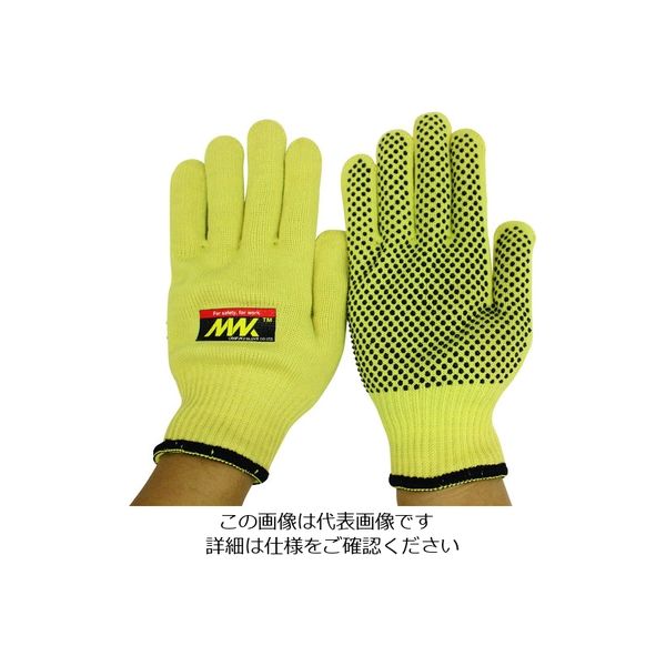 おたふく手袋 おたふく 耐切創手袋 10G スベリ止め付き LL MWK-921-LL 1双 207-0531（直送品）