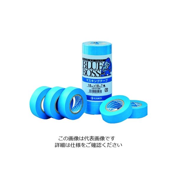 カモ井加工紙 カモ井 マスキングテープ塗装用 幅50mm×長さ18m ブルー