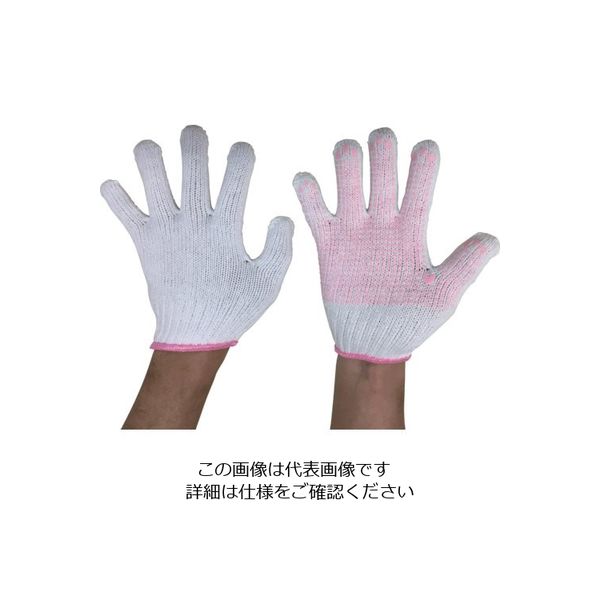 勝星産業 勝星 滑り止め軍手お買得品5双組 M 48168 1セット(25双:5双×5組) 820-0029（直送品）