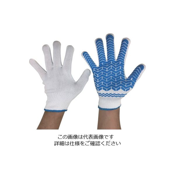 勝星産業 勝星 ゴムライナー 3双組 L ブルー NO330001 1セット(15双:3双×5組) 820-0093（直送品）