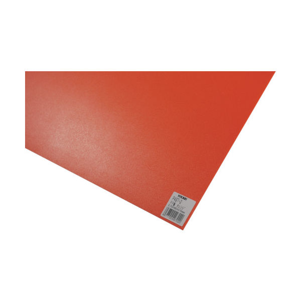 光 PP板 オレンジ 0.75×485×570mm P497-2 1枚 820-1882（直送品）
