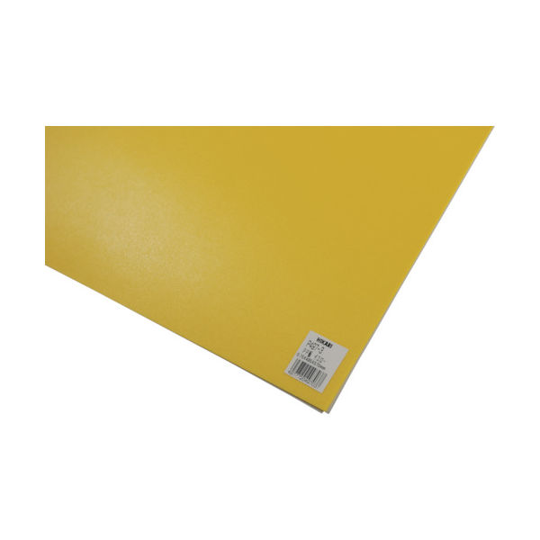 光 PP板 イエロー 0.75×485×570mm P497-3 1枚 820-1883（直送品）