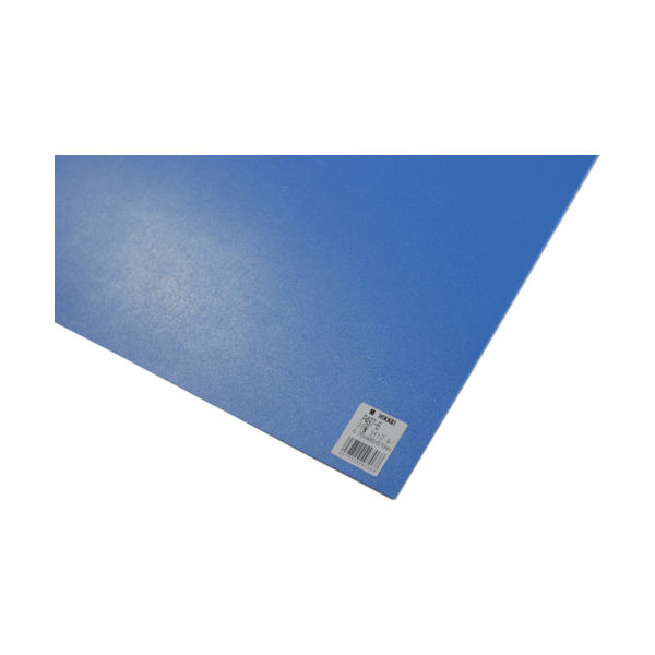 光 PP板 ライトブルー 0.75×485×570mm P497-6 1枚 820-1886（直送品）