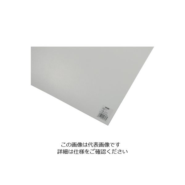 光 PP板 ホワイト 0.75×485×570mm P497-7 1枚 820-1887（直送品）