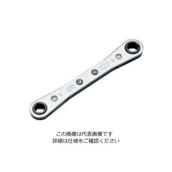 京都機械工具 KTC 板ラチェットめがねレンチ14×17mm RM-14X17 1丁 807-0674（直送品）