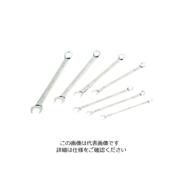 京都機械工具 nepros ロングコンビネーションレンチ(インチ) 二面幅寸法 11/16インチ NMS2L-11/16 1本（直送品）