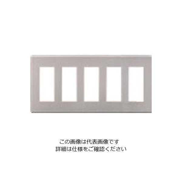 パナソニック Panasonic フルカラー新金属プレート2型15コ用 WN6515K 1個 158-9442（直送品）