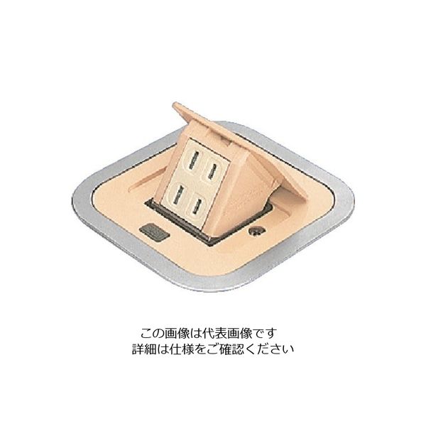 パナソニック Panasonic F型アップコン角型2コ用アイボリー DU1300W 1個 158-1633（直送品）