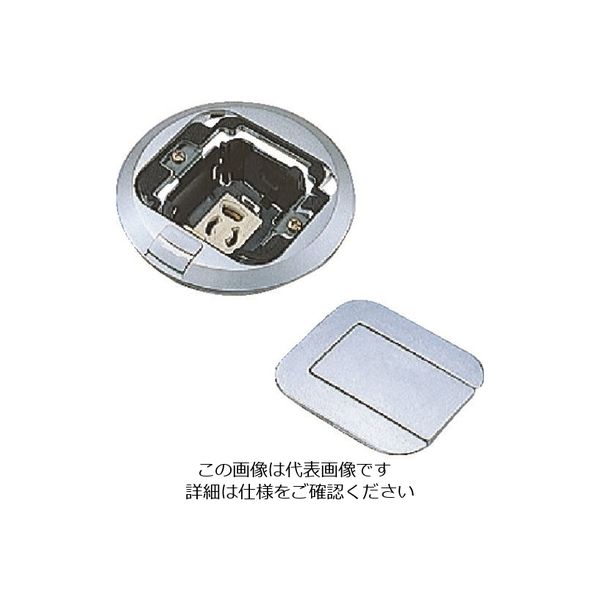 パナソニック Panasonic フロアコン抜け止めアース付15A DU7103 1個 157-3593（直送品）